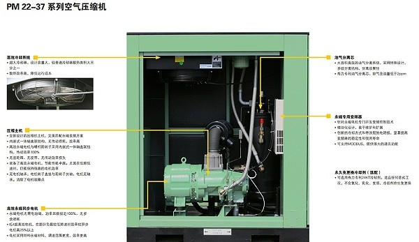 寿力变频空压机优点